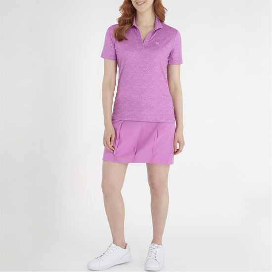 Дрехи за голф Calvin Klein Golf G Polo Ld99 Orchid White Calvin Klein Golf G Polo Ld99 Orchid White Дрехи за голф