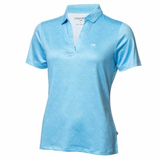 Calvin Klein Golf G Polo Ld99 Htge Blue White Дрехи за голф