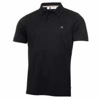 Блуза С Яка Calvin Klein Golf Polo Shirt Black Мъжки тениски с яка