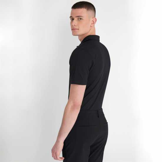 Блуза С Яка Calvin Klein Golf Polo Shirt Черно Дрехи за голф