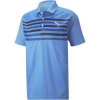 Puma Мъжка Блуза С Яка Grint Polo Shirt Mens Marina/Surf Дрехи за голф