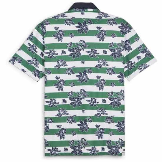 Дрехи за голф Puma Мъжка Блуза С Яка Pique Garden Polo Shirt Mens Зелено/Тъмно синьо Puma Мъжка Блуза С Яка Pique Garden Polo Shirt Mens Зелено/Тъмно синьо Дрехи за голф