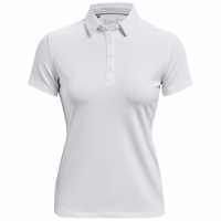 Under Armour Zinger Short Sleeve Polo White / Silver Дамски тениски с яка