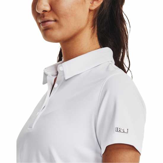 Under Armour Zinger Short Sleeve Polo Womens White Дамски тениски с яка