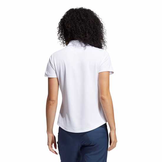 Дрехи за голф Adidas Блуза С Яка Short Sleeve Performance Polo Shirt Womens Бяло Adidas Блуза С Яка Short Sleeve Performance Polo Shirt Womens Бяло Дрехи за голф