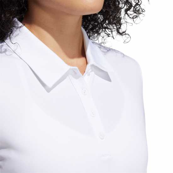 Дрехи за голф Adidas Блуза С Яка Short Sleeve Performance Polo Shirt Womens Бяло Adidas Блуза С Яка Short Sleeve Performance Polo Shirt Womens Бяло Дрехи за голф