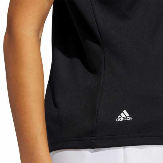 Adidas Блуза С Яка Short Sleeve Performance Polo Shirt Womens Black Дамски тениски с яка