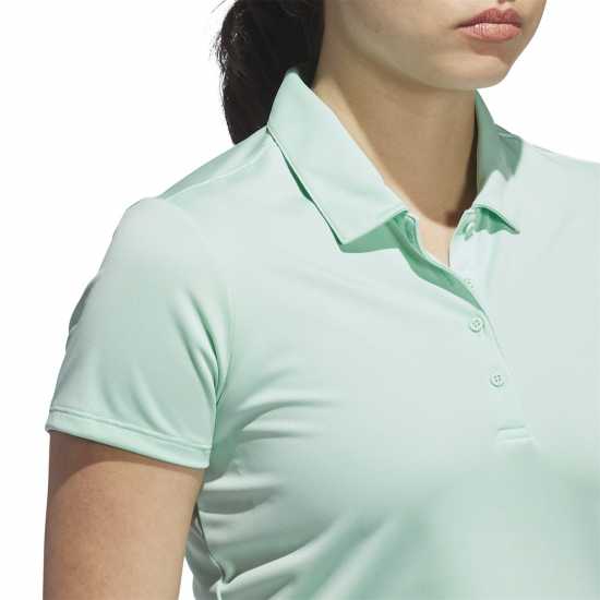 Adidas Блуза С Яка Short Sleeve Performance Polo Shirt Womens Мента 