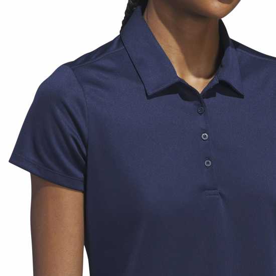 Adidas Блуза С Яка Short Sleeve Performance Polo Shirt Womens Collegiate Navy - Дамски тениски с яка