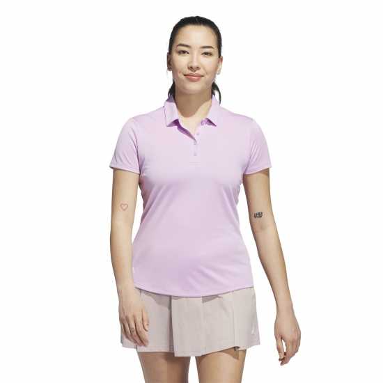 Adidas Блуза С Яка Short Sleeve Performance Polo Shirt Womens  