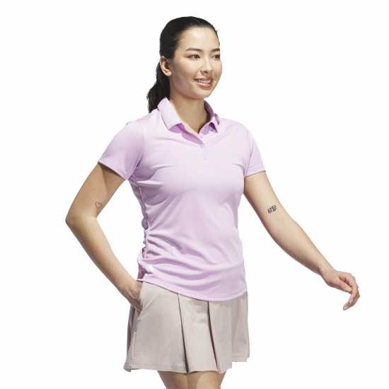 Adidas Блуза С Яка Short Sleeve Performance Polo Shirt Womens  