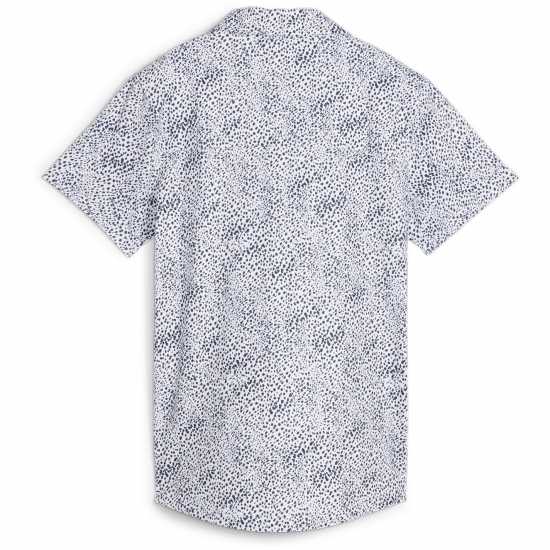 Дрехи за голф Puma Блуза С Яка W Cloudspun Microdot Ss Polo Shirt Womens Бяло/Морско синьо Puma Блуза С Яка W Cloudspun Microdot Ss Polo Shirt Womens Бяло/Морско синьо Дрехи за голф