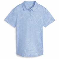 Puma Блуза С Яка W Cloudspun Microdot Ss Polo Shirt Womens Синьо/Бяло Дрехи за голф