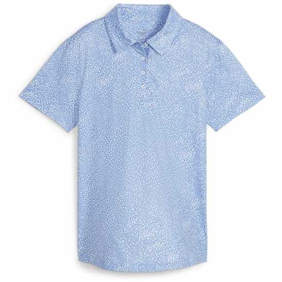 Дрехи за голф Puma Блуза С Яка W Cloudspun Microdot Ss Polo Shirt Womens Синьо/Бяло Puma Блуза С Яка W Cloudspun Microdot Ss Polo Shirt Womens Синьо/Бяло Дрехи за голф