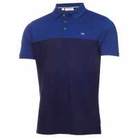Блуза С Яка Calvin Klein Golf Block Polo Shirt Cobm-Nvy Мъжки тениски с яка
