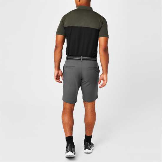 Блуза С Яка Calvin Klein Golf Block Polo Shirt Олвм-Черно Мъжки тениски с яка