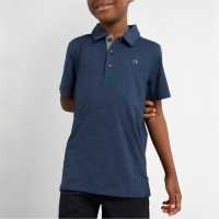 Блуза С Яка Calvin Klein Golf Polo Shirt Navy Детски тениски тип поло