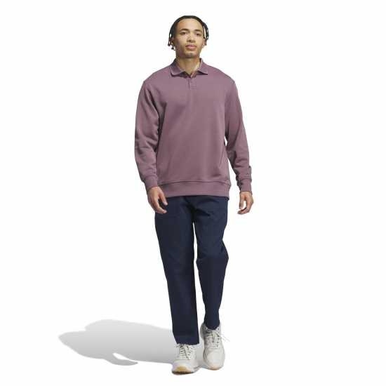 Дрехи за голф Adidas Мъжко Поло Дълъг Ръкав Go-To Long Sleeve Polo Shirt Mens Adidas Мъжко Поло Дълъг Ръкав Go-To Long Sleeve Polo Shirt Mens Дрехи за голф