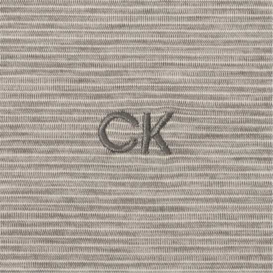 Calvin Klein Golf G Polo Sn99 Сребърно Дрехи за голф