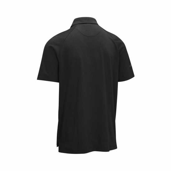 Callaway Мъжка Блуза С Яка Jacquard Polo Shirt Mens Black Heather Мъжки тениски с яка