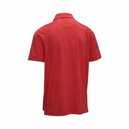 Callaway Мъжка Блуза С Яка Jacquard Polo Shirt Mens Red Heather Мъжки тениски с яка