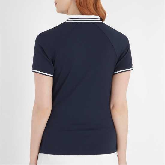 Calvin Klein Golf G Polo Ld99 Navy White Дрехи за голф