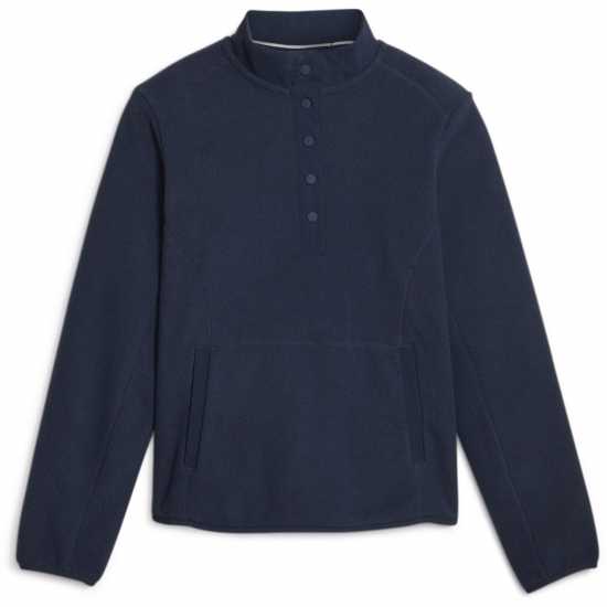 Puma W Fleece Quarter Zip Baselayer Top Womens  Дамски долни дрехи