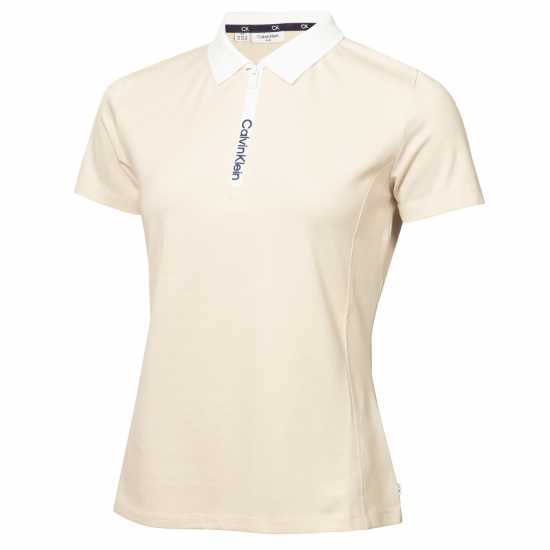 Дрехи за голф Calvin Klein Golf G Polo Ld99 Birch White Calvin Klein Golf G Polo Ld99 Birch White Дрехи за голф