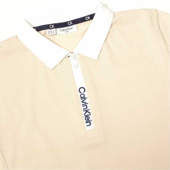 Дрехи за голф Calvin Klein Golf G Polo Ld99 Birch White Calvin Klein Golf G Polo Ld99 Birch White Дрехи за голф