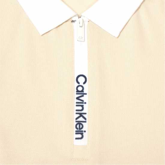 Дрехи за голф Calvin Klein Golf G Polo Ld99 Birch White Calvin Klein Golf G Polo Ld99 Birch White Дрехи за голф