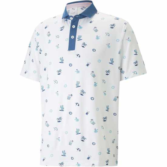 Puma Мъжка Блуза С Яка Ap Mattr Dunes Polo Shirt Mens  Дрехи за голф