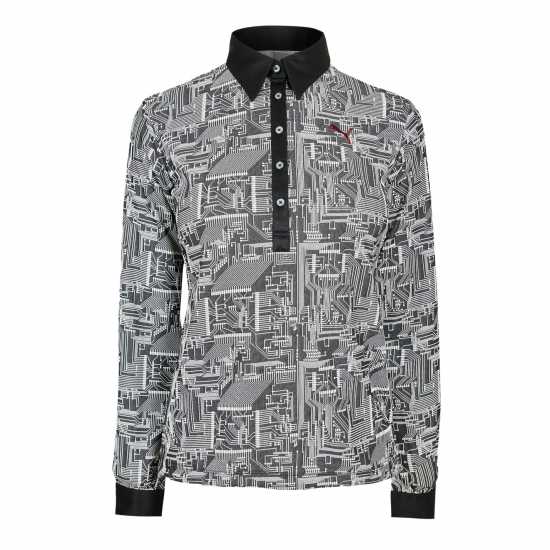 Puma (9) Golf Ls Circuit Polo Womens  