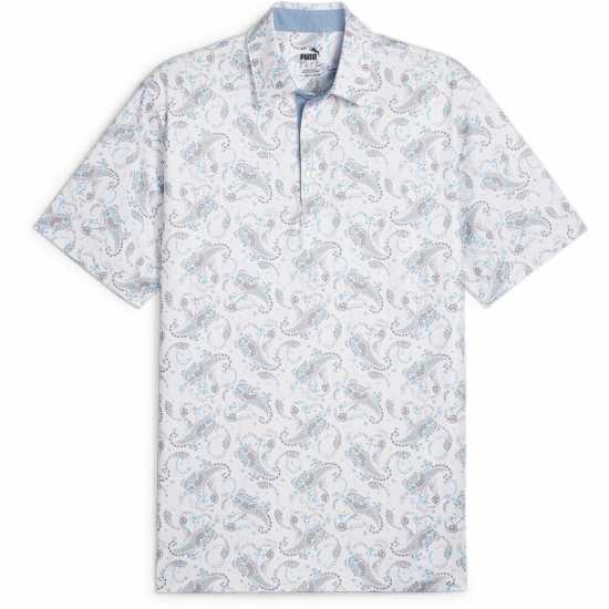 Puma Мъжка Блуза С Яка Cloudspun Paisley Polo Shirt Mens  Дрехи за голф
