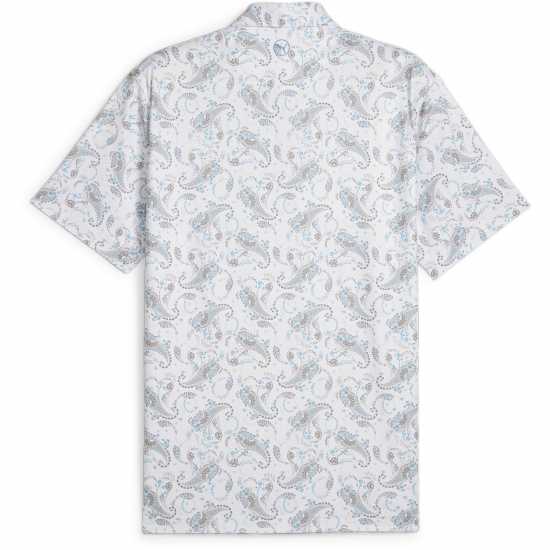 Puma Мъжка Блуза С Яка Cloudspun Paisley Polo Shirt Mens  Дрехи за голф