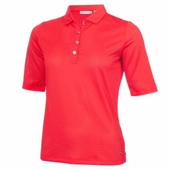 Дрехи за голф Calvin Klein Golf G Polo Ld99 Poppy Calvin Klein Golf G Polo Ld99 Poppy Дрехи за голф