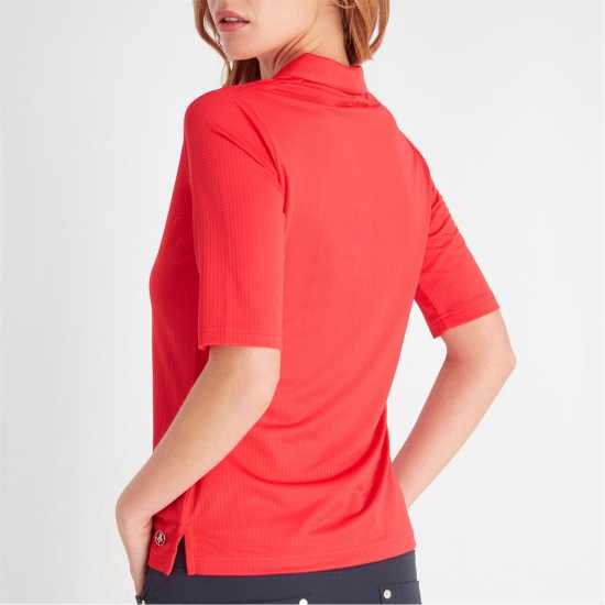 Дрехи за голф Calvin Klein Golf G Polo Ld99 Poppy Calvin Klein Golf G Polo Ld99 Poppy Дрехи за голф