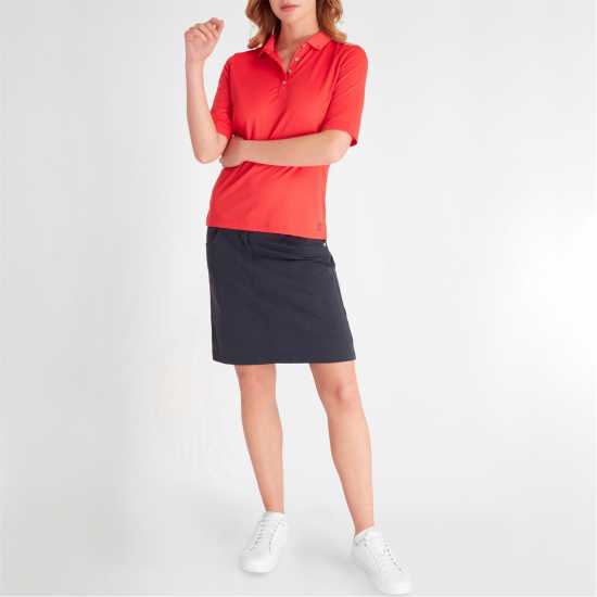 Дрехи за голф Calvin Klein Golf G Polo Ld99 Poppy Calvin Klein Golf G Polo Ld99 Poppy Дрехи за голф