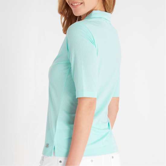 Дрехи за голф Calvin Klein Golf G Polo Ld99 Aqua Calvin Klein Golf G Polo Ld99 Aqua Дрехи за голф