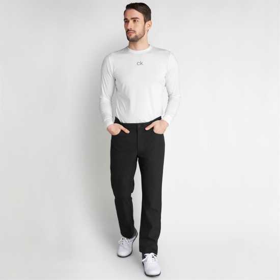 Calvin Klein Golf Layer Crew Top White Мъжки долни дрехи