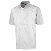 Блуза С Яка Island Green Golf Abstract Print Polo Shirt Mens White Мъжки тениски с яка