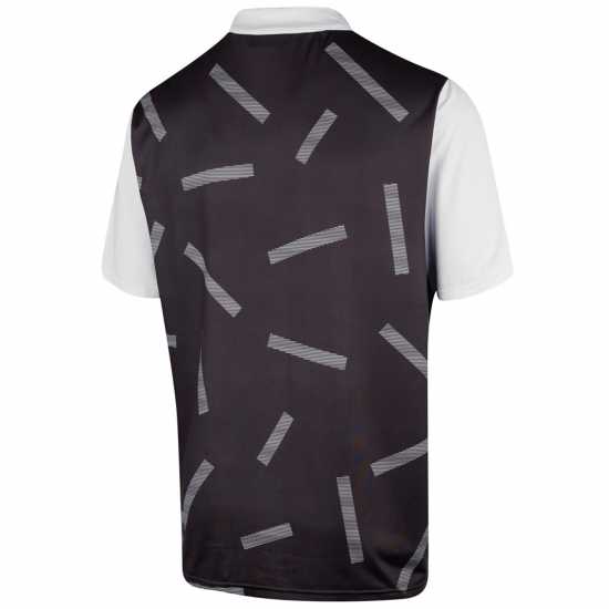 Блуза С Яка Island Green Golf Abstract Print Polo Shirt Mens Black Мъжки тениски с яка