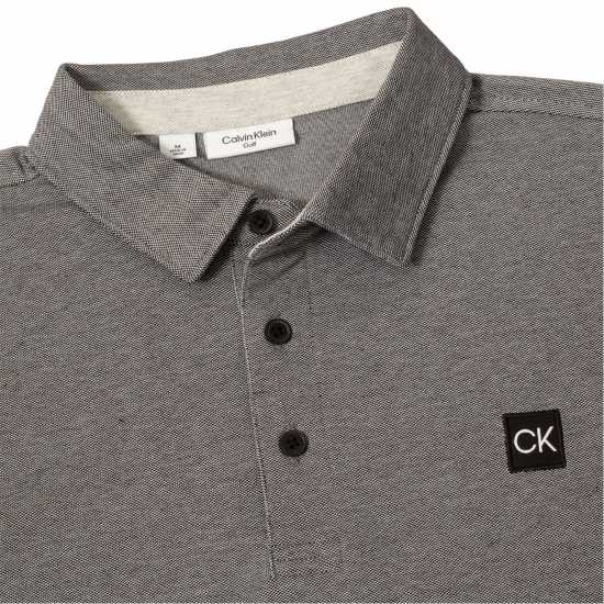 Calvin Klein Golf G Ox Pique Sn99 Black Дрехи за голф