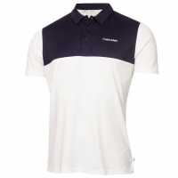 Calvin Klein Golf G Polo Sn99 Бяло/Морско синьо Дрехи за голф