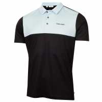 Calvin Klein Golf G Polo Sn99 Черно/Бледо синьо Дрехи за голф