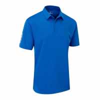 Stuburt Блуза С Яка Tech Polo Shirt Imperial Blue Мъжки тениски с яка