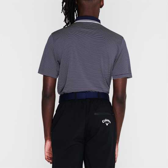 Callaway Мъжка Блуза С Яка Micro Stripe Golf Polo Shirt Mens  Мъжки тениски с яка