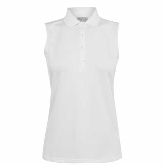 Дрехи за голф Callaway Дамска Блуза С Яка Sleeveless Knit Polo Shirt Ladies Callaway Дамска Блуза С Яка Sleeveless Knit Polo Shirt Ladies Дрехи за голф