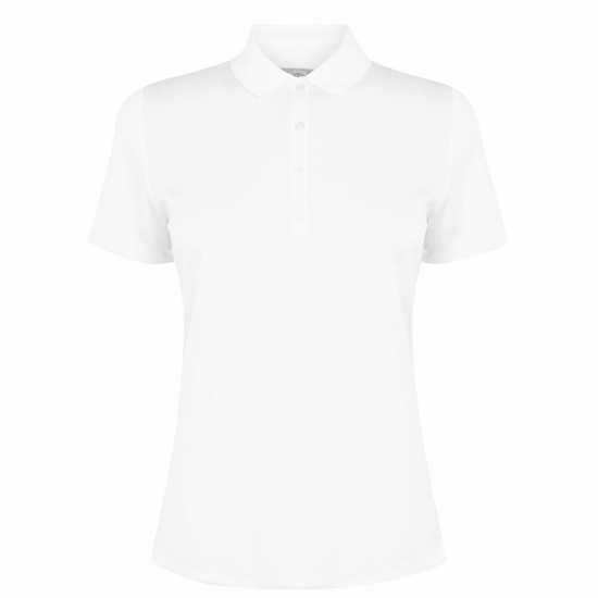 Callaway Дамска Блуза С Яка Solid Polo Shirt Ladies White Дамски тениски с яка
