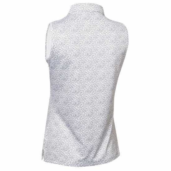 Calvin Klein Golf G Slvls Polo Ld99 White Navy Дрехи за голф