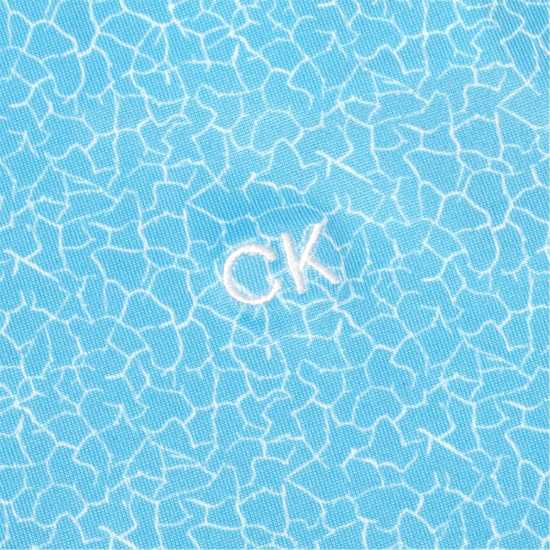 Calvin Klein Golf G Slvls Polo Ld99 Htge Blue White Дрехи за голф